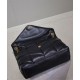 Miglior Falso Borsa media YSL Saint Laurent Puffer in nappa nera Economiche Premium