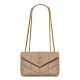 Perfette Qualità Repliche Borsa imbottita Toy YSL Saint Laurent in pelle di agnello color albicocca Imitazione