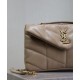 Perfette Qualità Repliche Borsa imbottita Toy YSL Saint Laurent in pelle di agnello color albicocca Imitazione