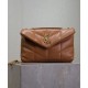 Miglior Falso Borsa imbottita Toy YSL Saint Laurent in pelle di agnello Caffè Economiche Premium