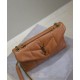 Miglior Falso Borsa imbottita Toy YSL Saint Laurent in pelle di agnello Caffè Economiche Premium