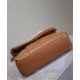Miglior Falso Borsa imbottita Toy YSL Saint Laurent in pelle di agnello Caffè Economiche Premium