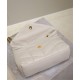 Replica perfetta Borsa imbottita Toy YSL Saint Laurent in pelle di agnello Crema Imitazione Outlet Online