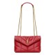 Migliore Repliche Borsa imbottita Toy YSL Saint Laurent in pelle di agnello rossa Economiche Outlet Online
