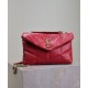Migliore Repliche Borsa imbottita Toy YSL Saint Laurent in pelle di agnello rossa Economiche Outlet Online