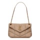 Perfette Qualità Repliche Borsa piccola YSL Saint Laurent Puffer in nappa albicocca Imitazione