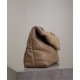 Perfette Qualità Repliche Borsa piccola YSL Saint Laurent Puffer in nappa albicocca Imitazione