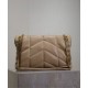 Perfette Qualità Repliche Borsa piccola YSL Saint Laurent Puffer in nappa albicocca Imitazione