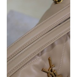 Perfette Qualità Repliche Borsa piccola YSL Saint Laurent Puffer in nappa albicocca Imitazione