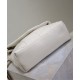 Perfette Qualità Repliche Borsa piccola YSL Saint Laurent Puffer in nappa color crema Imitazione