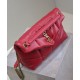Perfette Qualità Repliche Borsa piccola YSL Saint Laurent Puffer in nappa rossa Imitazione
