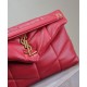 Perfette Qualità Repliche Borsa piccola YSL Saint Laurent Puffer in nappa rossa Imitazione