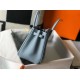 Migliore Repliche Hermes Birkin 25cm 30cm 35cm Borsa Blu Clemence Economiche Outlet Online