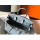 Migliore Repliche Hermes Birkin 25cm 30cm 35cm Borsa Blu Clemence Economiche Outlet Online