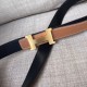 Replica perfetta Hermes Mini Constance 24mm Cintura Reversibile Nero/Oro Imitazione Outlet Online