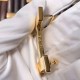 Replica perfetta Hermes Mini Constance 24mm Cintura Reversibile Nero/Oro Imitazione Outlet Online