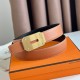 Miglior Falso Hermes Neo Cintura Reversibile 32MM Clemence Marrone/Nero Economiche Premium