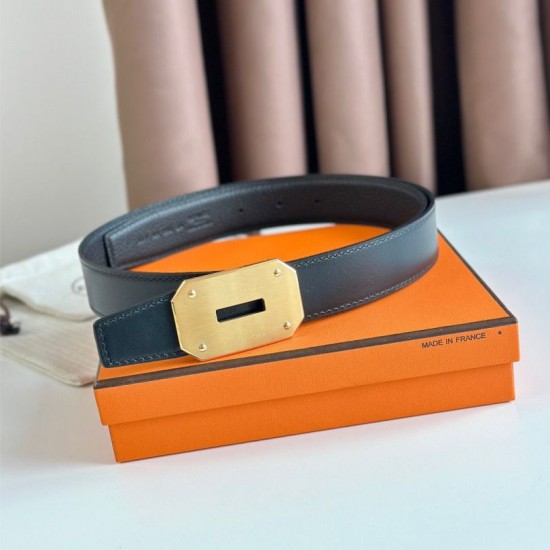 Migliore Repliche Hermes Neo Cintura Reversibile 32MM Nero Clemence Economiche Outlet Online