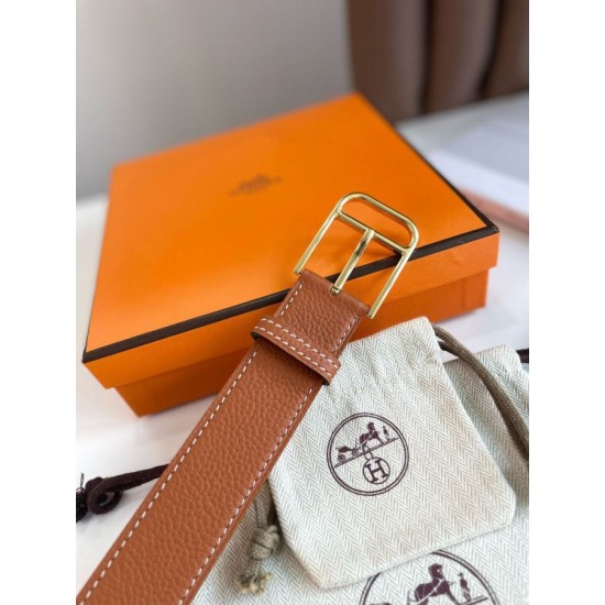 Repliche Hermes Romain 35MM Cintura Clemence Marrone Imitazioni Premium Miglior Falso Hermes Romain 35MM Cintura Clemence Marrone Economiche Premium
