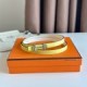 Replica perfetta Hermes Gamma 13mm Cintura Reversibile Epsom Taupe Swift Bianco/Giallo Imitazione Outlet Online