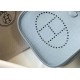 Migliore Repliche Hermes Evelyne III TPM Mini Bag Blu Clemence Economiche Outlet Online