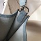 Migliore Repliche Hermes Evelyne III TPM Mini Bag Blu Clemence Economiche Outlet Online