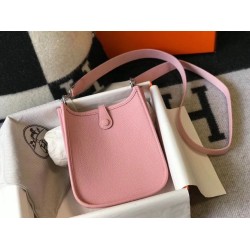 Miglior Falso Hermes Evelyne III TPM Mini Bag Rosa Clemence Economiche Premium
