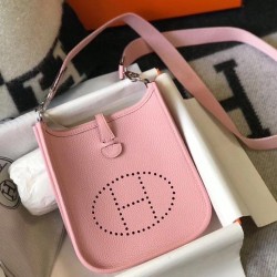 Miglior Falso Hermes Evelyne III TPM Mini Bag Rosa Clemence Economiche Premium