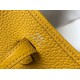 Migliore Repliche Hermes Evelyne III TPM Mini Bag Arancione Clemence Economiche Outlet Online