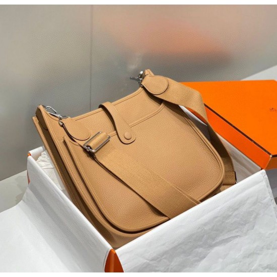 Perfette Qualità Repliche Hermes Evelyne III 29 Borsa Marrone Clemence Imitazione