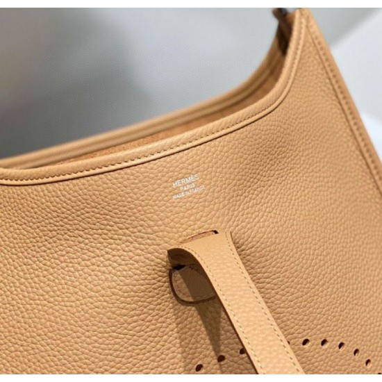 Perfette Qualità Repliche Hermes Evelyne III 29 Borsa Marrone Clemence Imitazione