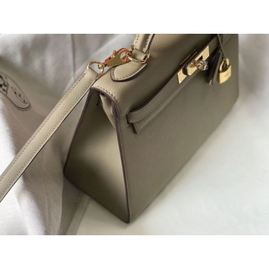 Miglior Falso Borsa Sellier Hermes Kelly 28 cm Tourterelle Epsom Economiche Premium