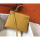 Migliore Repliche Borsa Sellier Hermes Kelly 28 cm Giallo Epsom Economiche Outlet Online
