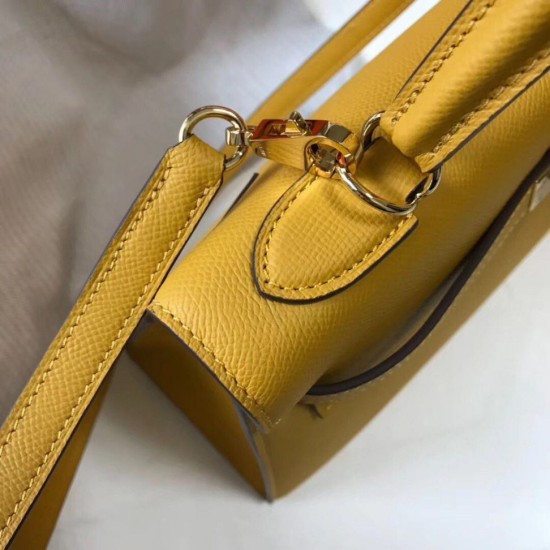 Migliore Repliche Borsa Sellier Hermes Kelly 28 cm Giallo Epsom Economiche Outlet Online
