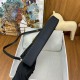 Replica perfetta Hermes Kelly Elan Borsa fatta a mano Nero Imitazione Outlet Online