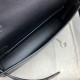 Replica perfetta Hermes Kelly Elan Borsa fatta a mano Nero Imitazione Outlet Online