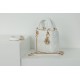 Replica perfetta Dior Mini Borsa Lady Dior Cannage Bianco Imitazione Outlet Online
