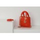 Migliore Repliche Dior Mini Borsa Lady Dior Cannage Rosso Economiche Outlet Online