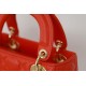 Migliore Repliche Dior Mini Borsa Lady Dior Cannage Rosso Economiche Outlet Online