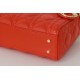Migliore Repliche Dior Mini Borsa Lady Dior Cannage Rosso Economiche Outlet Online
