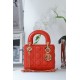 Migliore Repliche Dior Mini Borsa Lady Dior Cannage Rosso Economiche Outlet Online