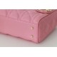 Perfette Qualità Repliche Dior Mini Borsa Lady Dior Cannage Rosa Imitazione