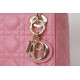 Perfette Qualità Repliche Dior Mini Borsa Lady Dior Cannage Rosa Imitazione