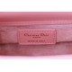 Perfette Qualità Repliche Dior Mini Borsa Lady Dior Cannage Rosa Imitazione