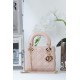 Miglior Falso Dior Mini Borsa Lady Dior Cannage Beige Economiche Premium