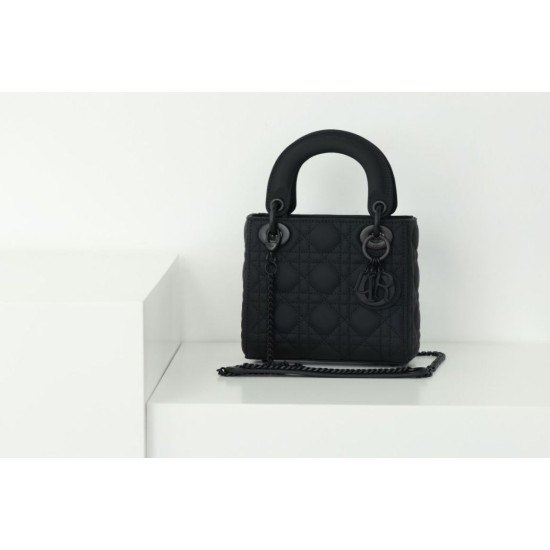 Miglior Falso Replica Dior Mini Borsa Lady Dior Cannage Nero Economiche Premium