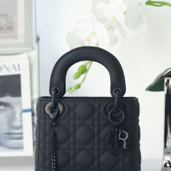 Miglior Falso Replica Dior Mini Borsa Lady Dior Cannage Nero Economiche Premium