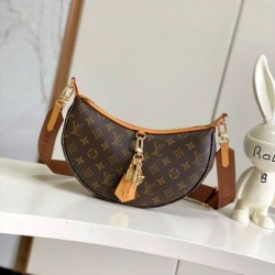 Miglior Falso Borsa Louis Vuitton Looping Monogram Canvas M12939 Economiche Premium