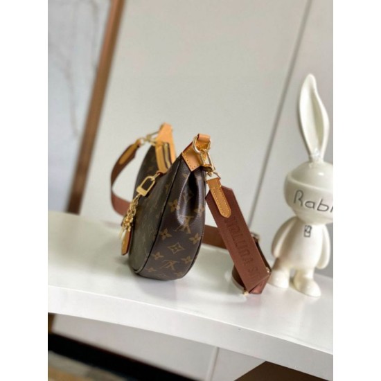 Miglior Falso Borsa Louis Vuitton Looping Monogram Canvas M12939 Economiche Premium