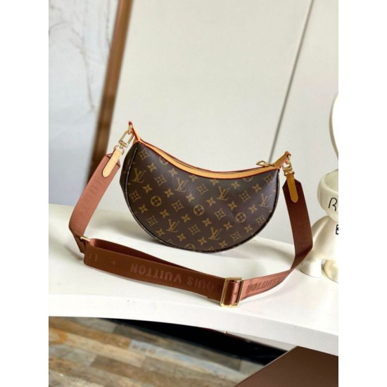 Miglior Falso Borsa Louis Vuitton Looping Monogram Canvas M12939 Economiche Premium